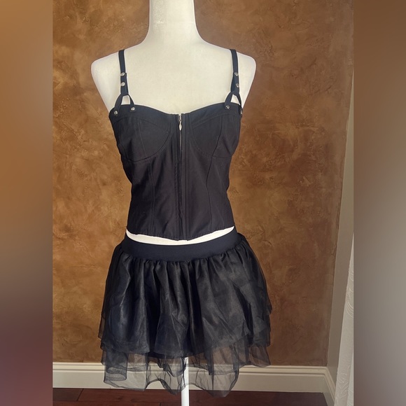 SPIRIT BLACK TUTU ELASTIC SKIRT SIZE Small / Medium - Picture 2 of 6